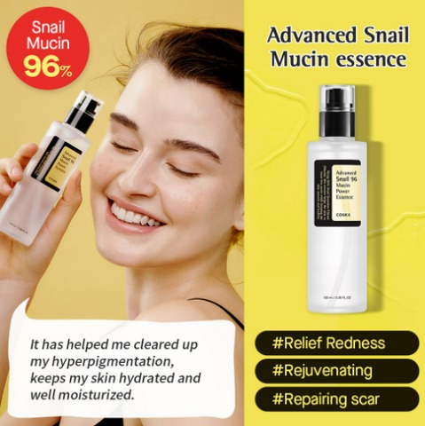 Picture of COSRX Advanced Snail 96 Mucin Power Essence 100ml | Korea