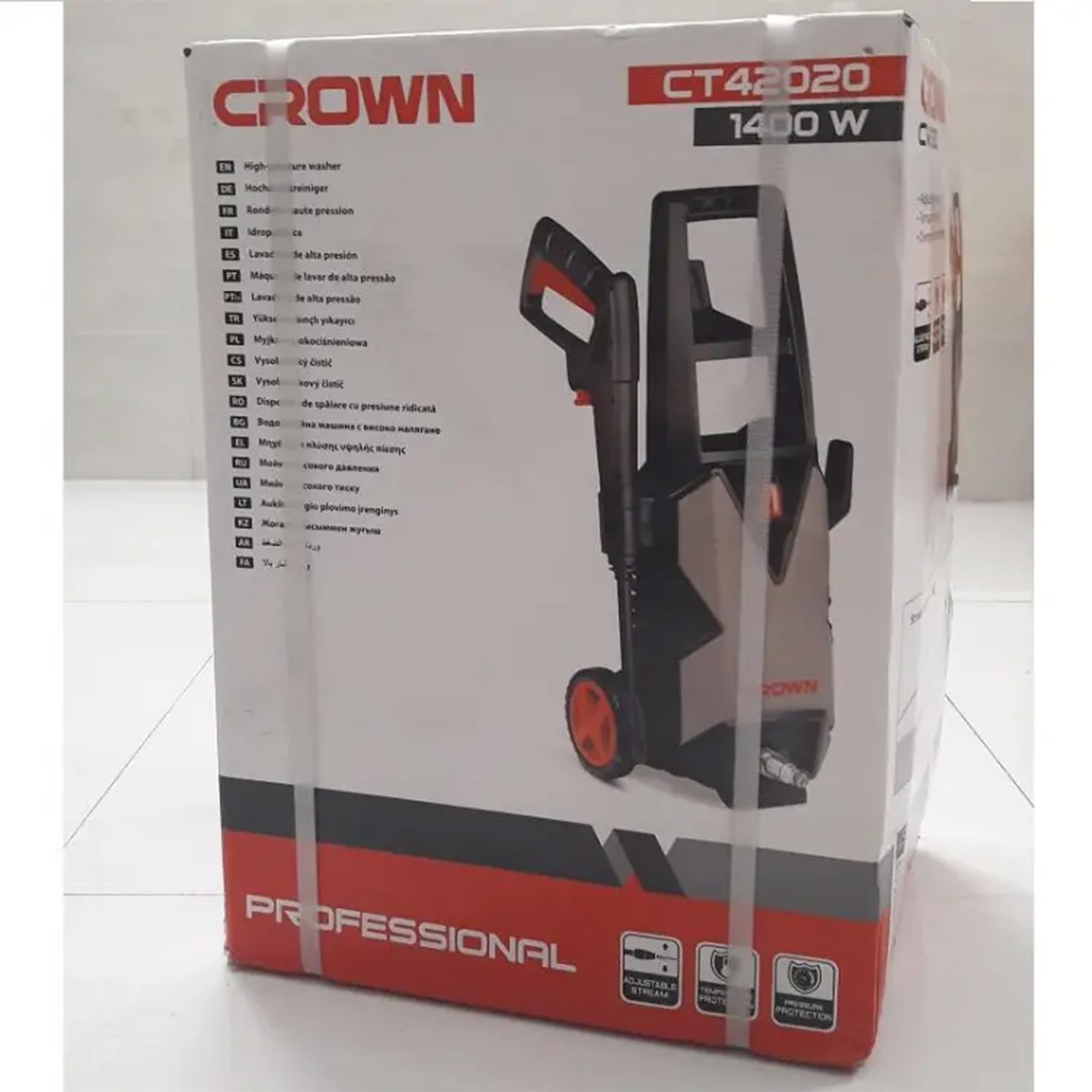 Picture of High Pressure Washer 1400W 70bar / 1015psi For Car & Bike ( CROWN CT42020 )