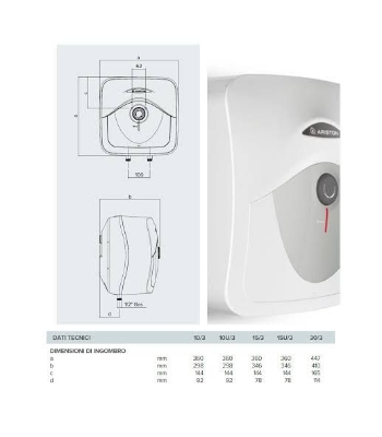 Picture of Water Geyser - ARISTON - ANDRIS 30 RS