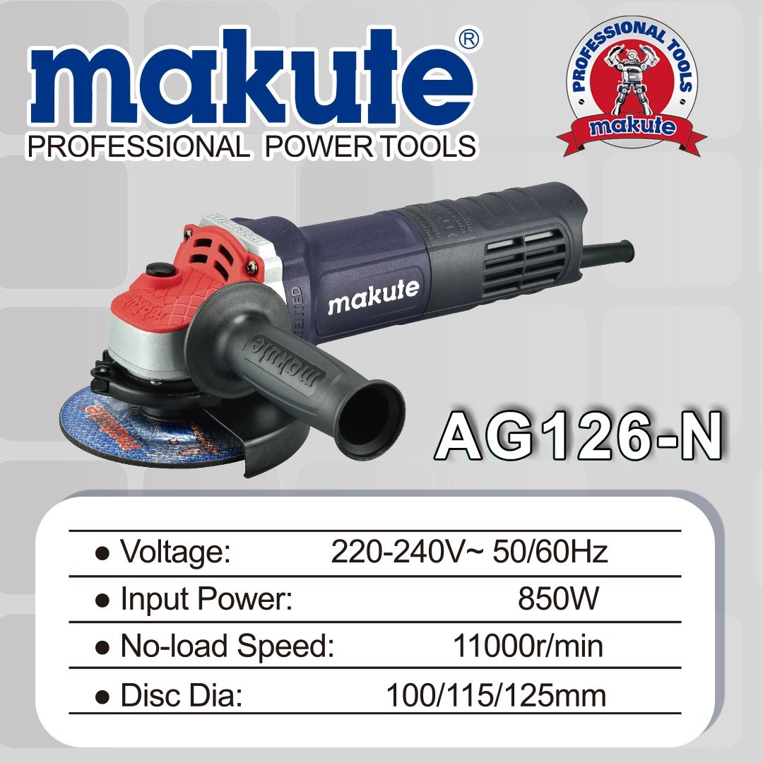 Picture of Makute Angle Grinder 4" 115mm 850W ( AG126-N )