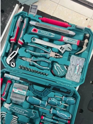 Picture of TOTAL 168 Pcs Handtools Set- THKTHP21686