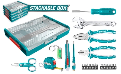 Picture of TOTAL 29 Pcs Household Tools Set THKTV02H291
