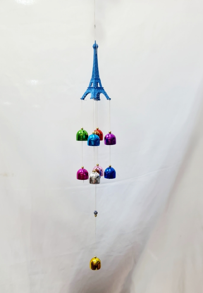 Picture of Home indoor decoration wind bell hanging ornament memorial wind chimes 9 doorbell 9 gnat metal Outdoor Living Wind Chimes Yard Garden Tubes Bells Copper Home Craft Decor Gifts Layor