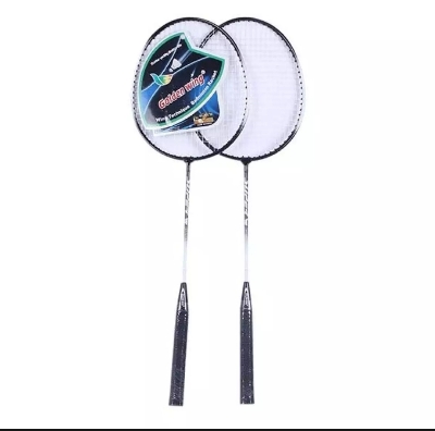 Picture of Badminton Racket 2 Pcs Set- Black COLOR