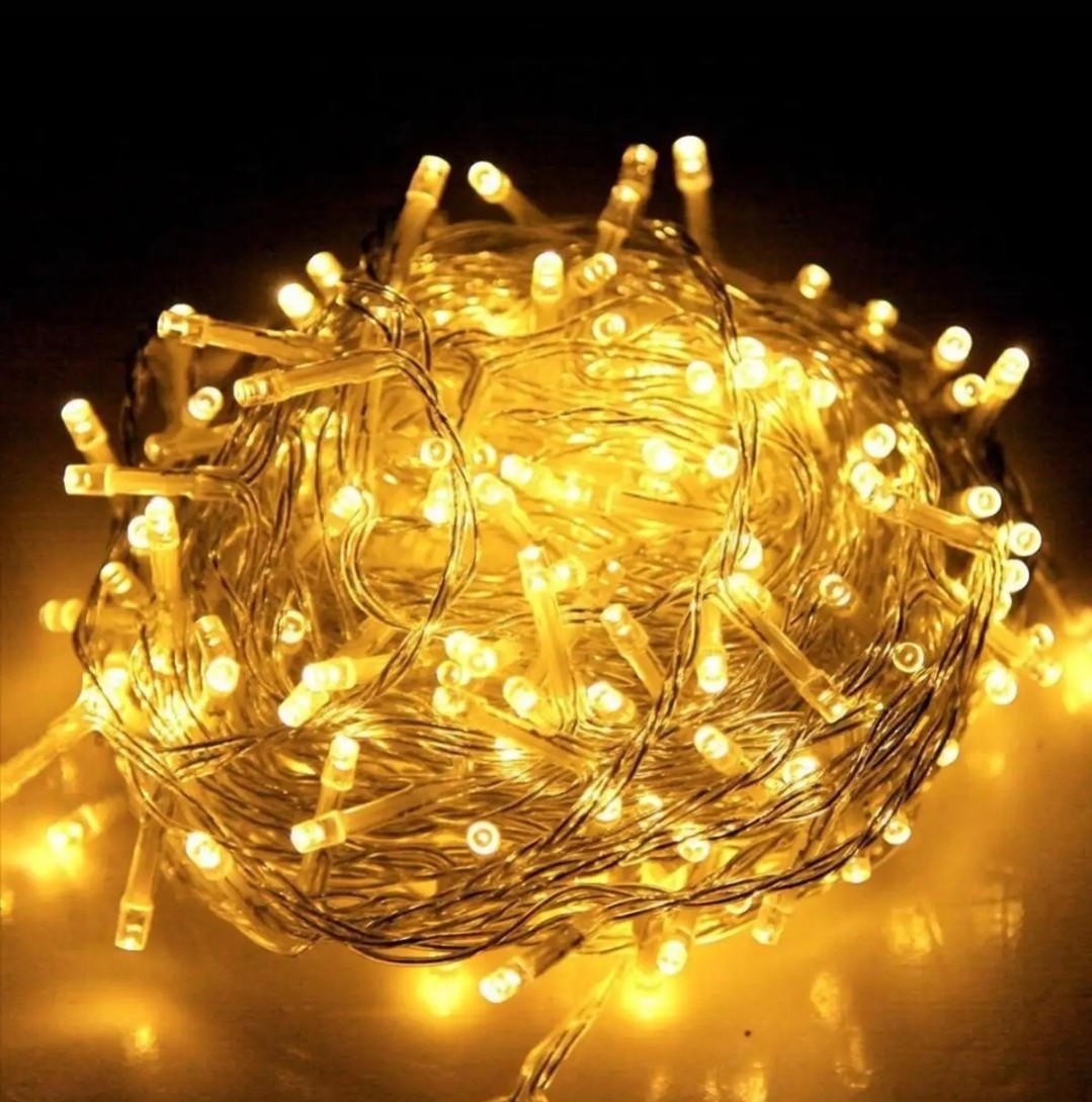 Picture of 100 Design Fairy Lights For Home Decor (Golden)