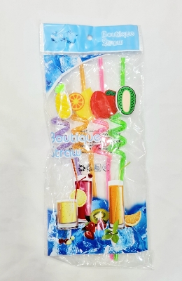 Picture of Juice straw for drinking juice with dear once