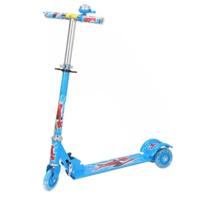 Picture of Get Active with a Children's Kick Scooter with Lighting and Braking System - Easy to Use and Clean, A Unique Choice for Kids' Outdoor Play