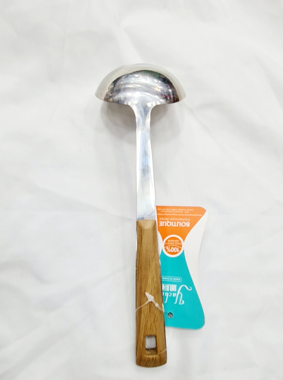 Picture of Curry Spoon/Thai Curry Spoon/ Dall/dabbu Spoon/Stainless Steel Serving Spoon-10inch
