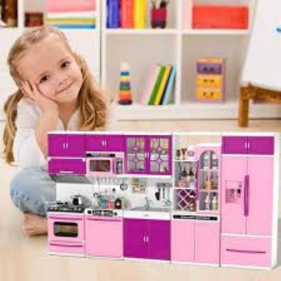 Picture of Toy Freezer Refrigerator kitchen Happy Little Chef Kitchen Play set