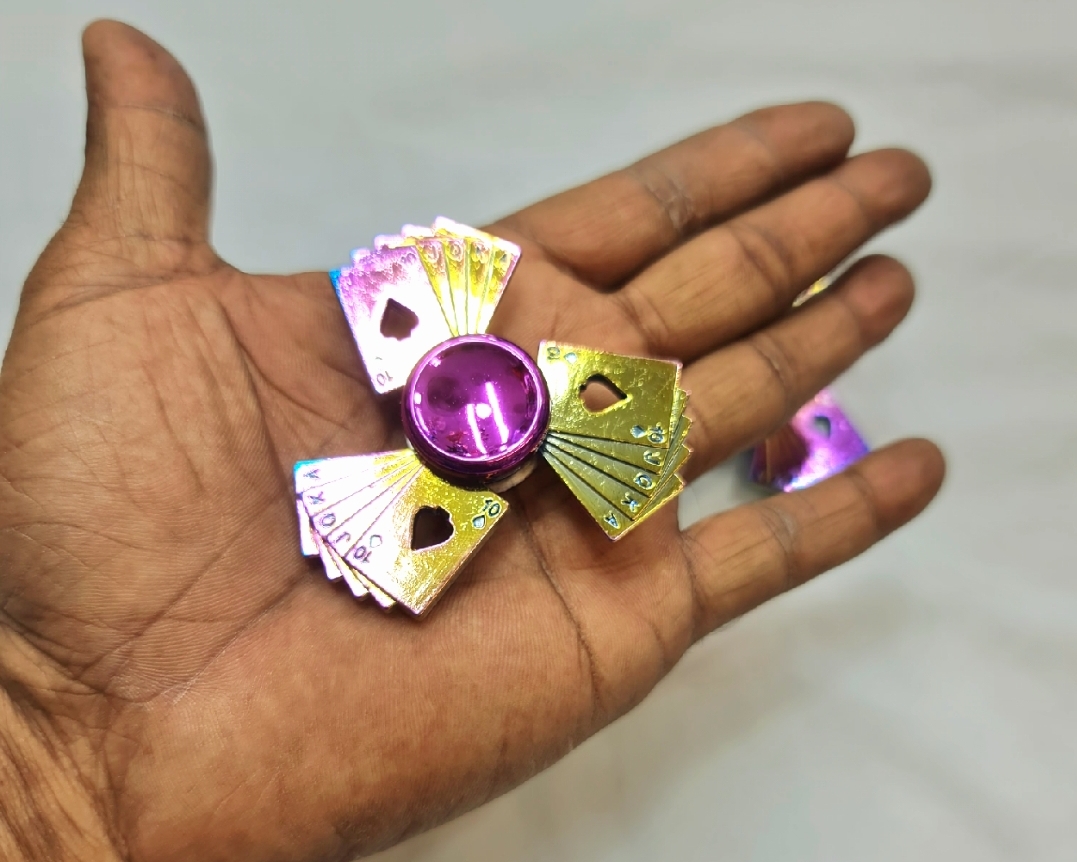 Picture of Alloy Fingertip Spinner Toy Creative Anti Anxiety Gift Fidget Spinner Chain Toys For Children Fidget Spinner Stress Reduce Dice model Antique FidgetSpinner rToy