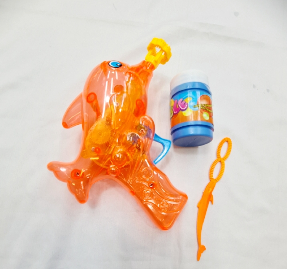 Picture of NEW lighting music  Bubble Gun Toys SummerAutomatic Soap Water Bubb