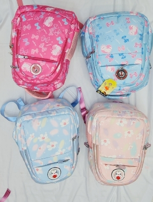 Picture of PINk baby cute bag Style kids bagtoddler backpack with leash scape School Backpack for Kids  Students