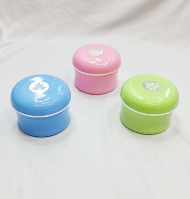 Picture of Baby soft Face Powder Puff Sponge Box Case containe 3color