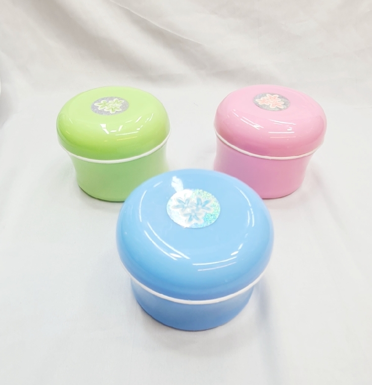 Picture of Baby soft Face Powder Puff Sponge Box Case containe 3color