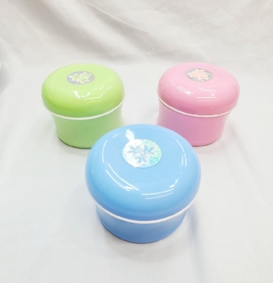 Picture of Baby soft Face Powder Puff Sponge Box Case containe 3color