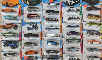 Picture of Hot Wheels new collection 2024 Basic Car H Assortment, 1 Mini Cars in Box Sale, Ages 3 and UpMcLAREN F1 GTR hot wheels made in Malaysia
