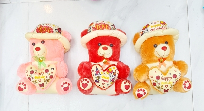 Picture of 1 Feet Woolen Teddy Bear Soft Doll-you/ valentine gift By Gift birthday gift