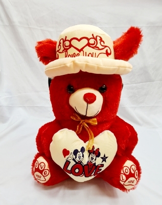 Picture of 1 Feet Woolen Teddy Bear Soft Doll-you/ valentine gift By Gift birthday gift