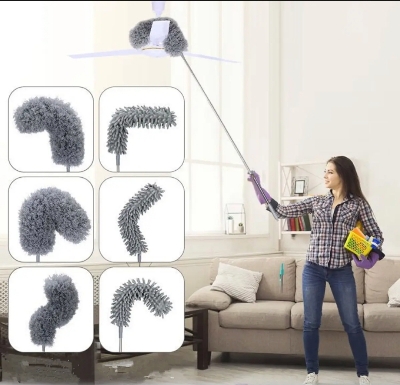Picture of Adjustable Microfiber Dusting Brush Extend Stretch Feather Home Duster Air-condition Car Furniture Household Cleaning Brush - Minimalistic