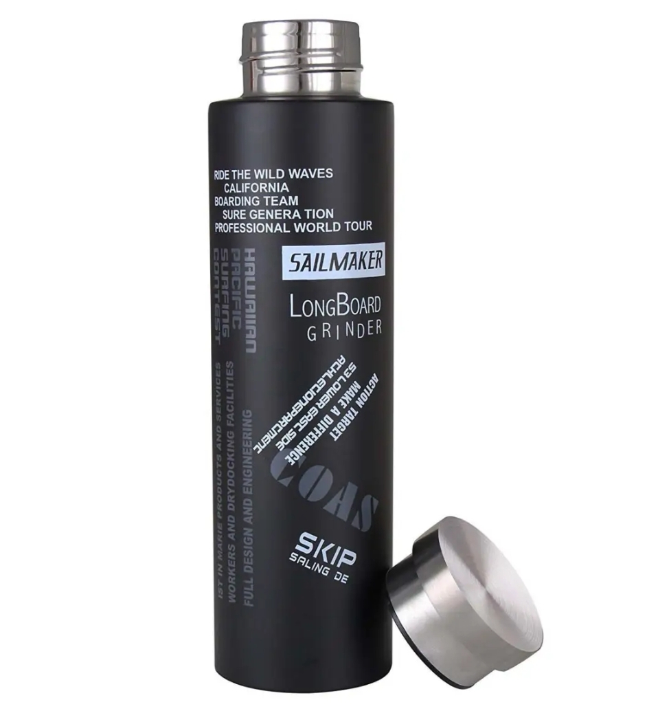 Picture of New hot and cold 800MI Sport Stainless Steel Water Bottle Thermos - Keep Your Drinks Hot Or Cold For Hours With This Insulated Water Bottle