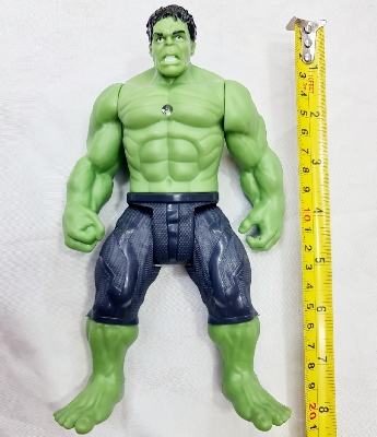 Picture of HULK avenger series 4 new design Marvel Action Super Hero Hulk The Avengers Toy with Lighting for kid 18.9cm The Avengers Hulk Super Hero PVC Action Fiqure Model Toy