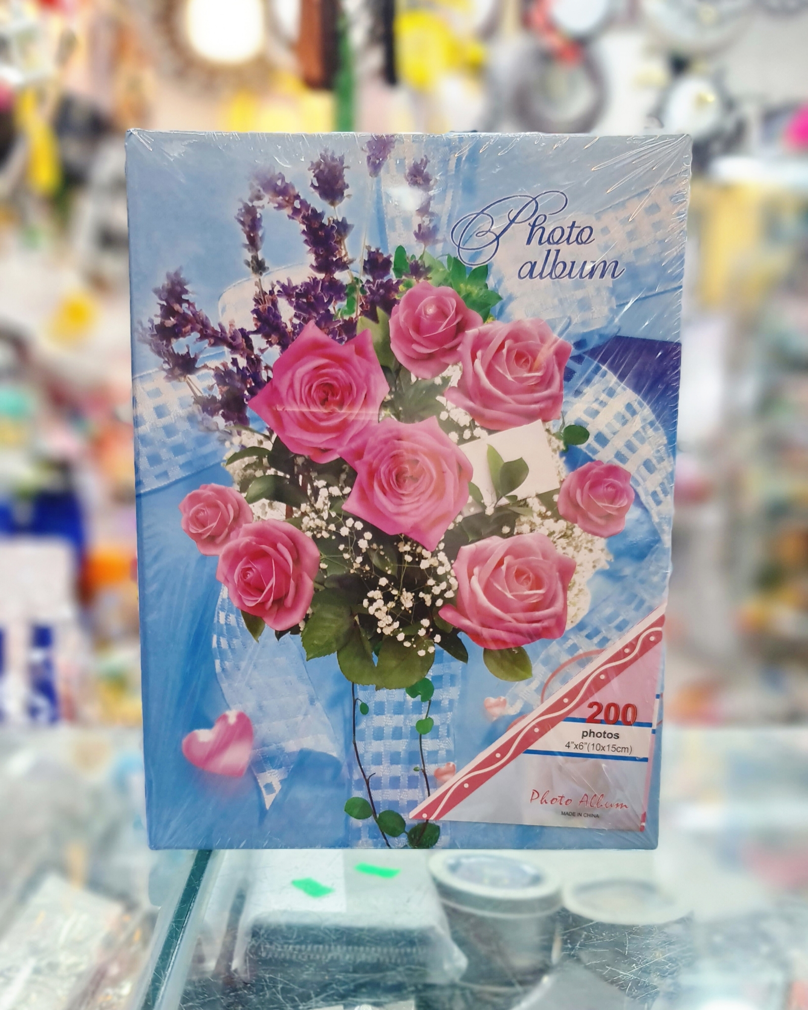 Picture of New design photo album 200 pcs 4R    Picture Organizer Wedding Memory Books Box  Album Kids Gift , Birthday gift album, Photo Storage Case 200 Image Memory Scrapbook Gift