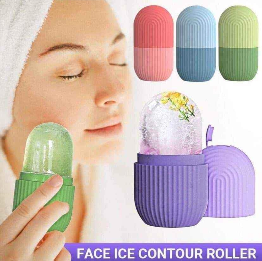 Picture of 💥𝐒𝐢𝐥𝐢𝐜𝐨𝐧 𝐈𝐜𝐞 𝐅𝐚𝐜𝐞 𝐑𝐨𝐥𝐥𝐞𝐫💥 lce Roller For Face, Beauty Facial Massage lceRoller, Glow Cube lce Roller for Face, Skin CareTools for Eye Wrinkles, Acne Puffiness Relief