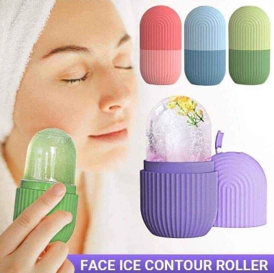 Picture of 💥𝐒𝐢𝐥𝐢𝐜𝐨𝐧 𝐈𝐜𝐞 𝐅𝐚𝐜𝐞 𝐑𝐨𝐥𝐥𝐞𝐫💥 lce Roller For Face, Beauty Facial Massage lceRoller, Glow Cube lce Roller for Face, Skin CareTools for Eye Wrinkles, Acne Puffiness Relief