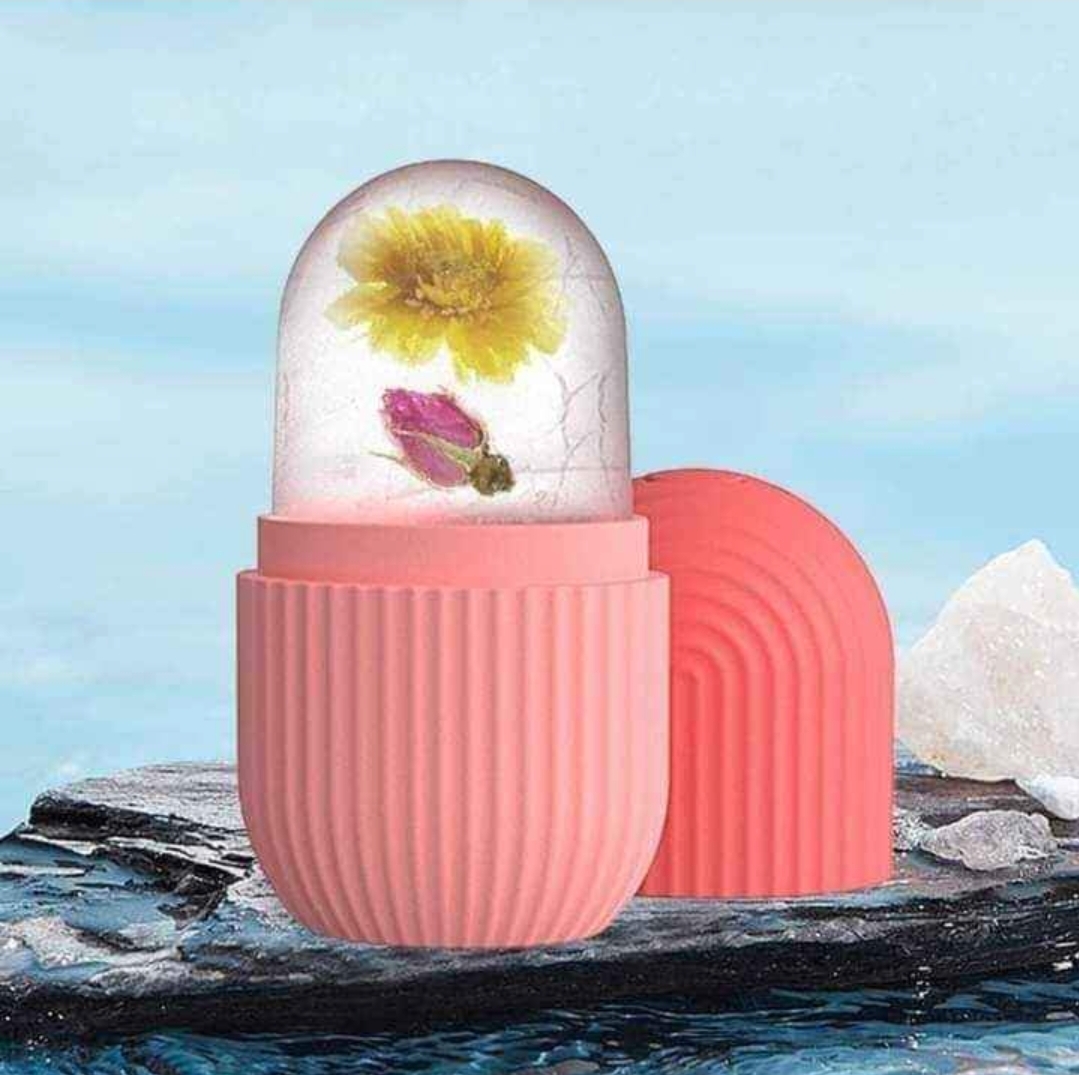 Picture of 💥𝐒𝐢𝐥𝐢𝐜𝐨𝐧 𝐈𝐜𝐞 𝐅𝐚𝐜𝐞 𝐑𝐨𝐥𝐥𝐞𝐫💥 lce Roller For Face, Beauty Facial Massage lceRoller, Glow Cube lce Roller for Face, Skin CareTools for Eye Wrinkles, Acne Puffiness Relief