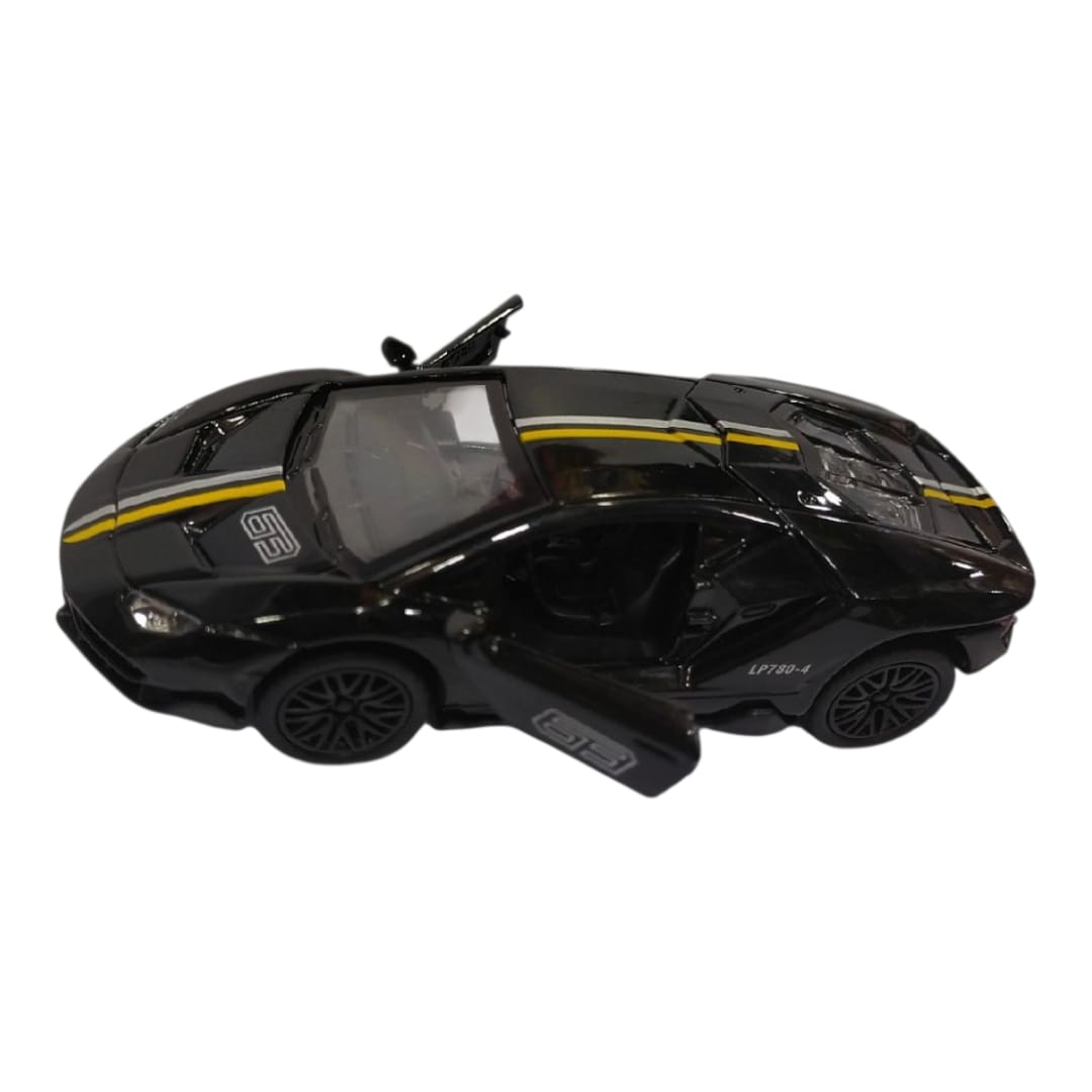 Picture of Metal Model Car, Durable Beautiful Vivid Exquisite 1:32 Alloy Model Car for Home(Glossy Black)/Diecast Mini Auto Alloy Car Models Kids Toys For Children Classic Metal Car Mercedes l Lamborghini McLaren pajaru alien all model available