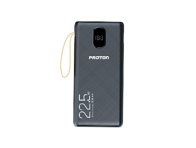 Picture of Proton Energy Mate Power Bank- 22.5W 20000mAH with in-built 2 Torch Light for Travel