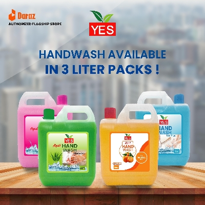 Picture of Yes Hand Wash Liquid Alovera - 3 Ltr.