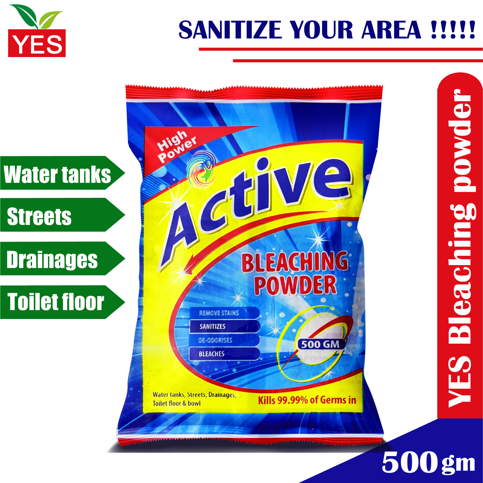 Picture of YES Grout Tiles Putty/White Cement For Arts & Plumbing- 1kg