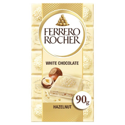 Picture of Ferrero Rocher Hazelnut White Chocolate 90gm