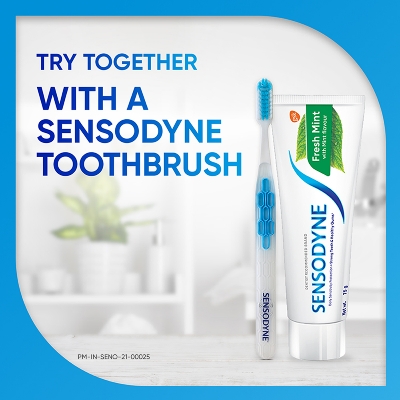 Buy Sensodyne Toothpaste Freshmint Combo (2+1) 150gm keeps mouth fresh & clean with 24/7 sensitivity protection at best price in Bangladesh 