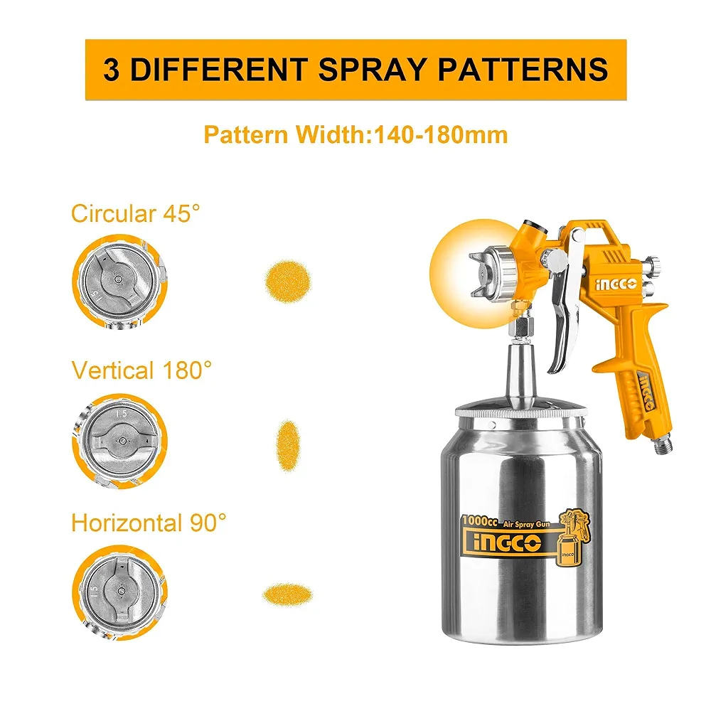 Picture of INGCO AIR SPRAY GUN ASG3105 / ASG3101