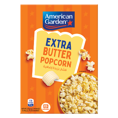 Picture of American garden Extra Butter Popcorn 273gm