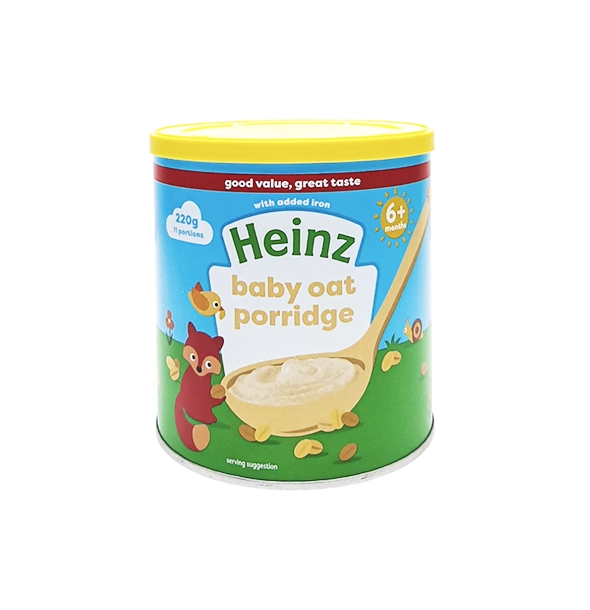 Picture of Heinz baby oat Porridge 6+ Months 220gm product of UK