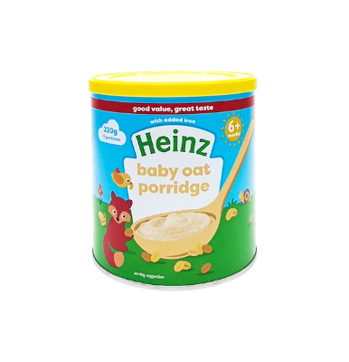 Picture of Heinz baby oat Porridge 6+ Months 220gm product of UK
