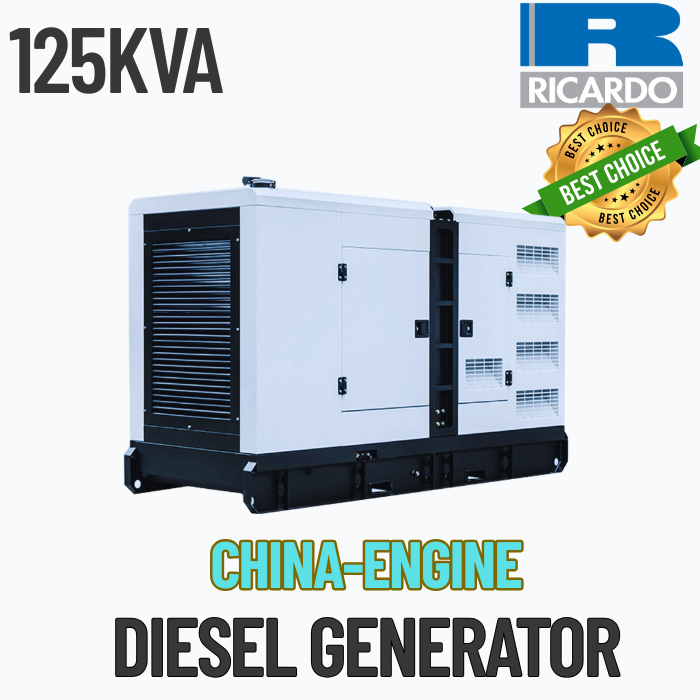 Picture of 125 kVA Ricardo Diesel Generator – Durable, Fuel-Efficient & High Performance