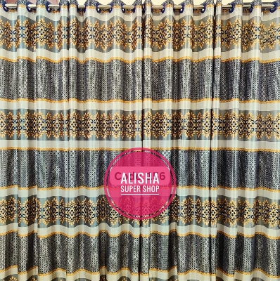 Picture of new unique design syntactic curtain 4kuci door and window for home decoration