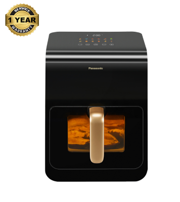 Buy Panasonic Air Fryer 1450W 6 Liter, Gentle Steam, Dual Core Thermal System, LED Touch Screen, 11 Smart Presets for Easy Operation (NF-CC600) at Best Price In Bangladesh