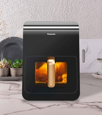 Buy Panasonic Air Fryer 1450W 6 Liter, Gentle Steam, Dual Core Thermal System, LED Touch Screen, 11 Smart Presets for Easy Operation (NF-CC600) at Best Price In Bangladesh