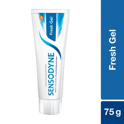 Buy Sensodyne Toothpaste Fresh Gel 75gm Contains fluoride to prevent caries, keeps mouth fresh & clean at best price in Bangladesh 