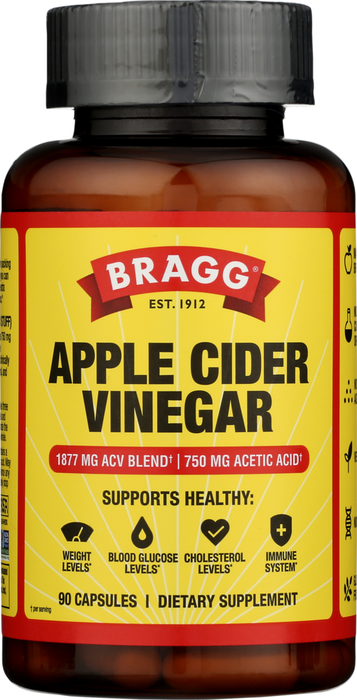 Picture of Bragg Apple Cider Vinegar 90 Capsules