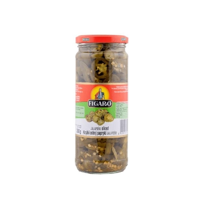 Picture of FIGARO JALAPENO SLICED IN VINEGAR 450G