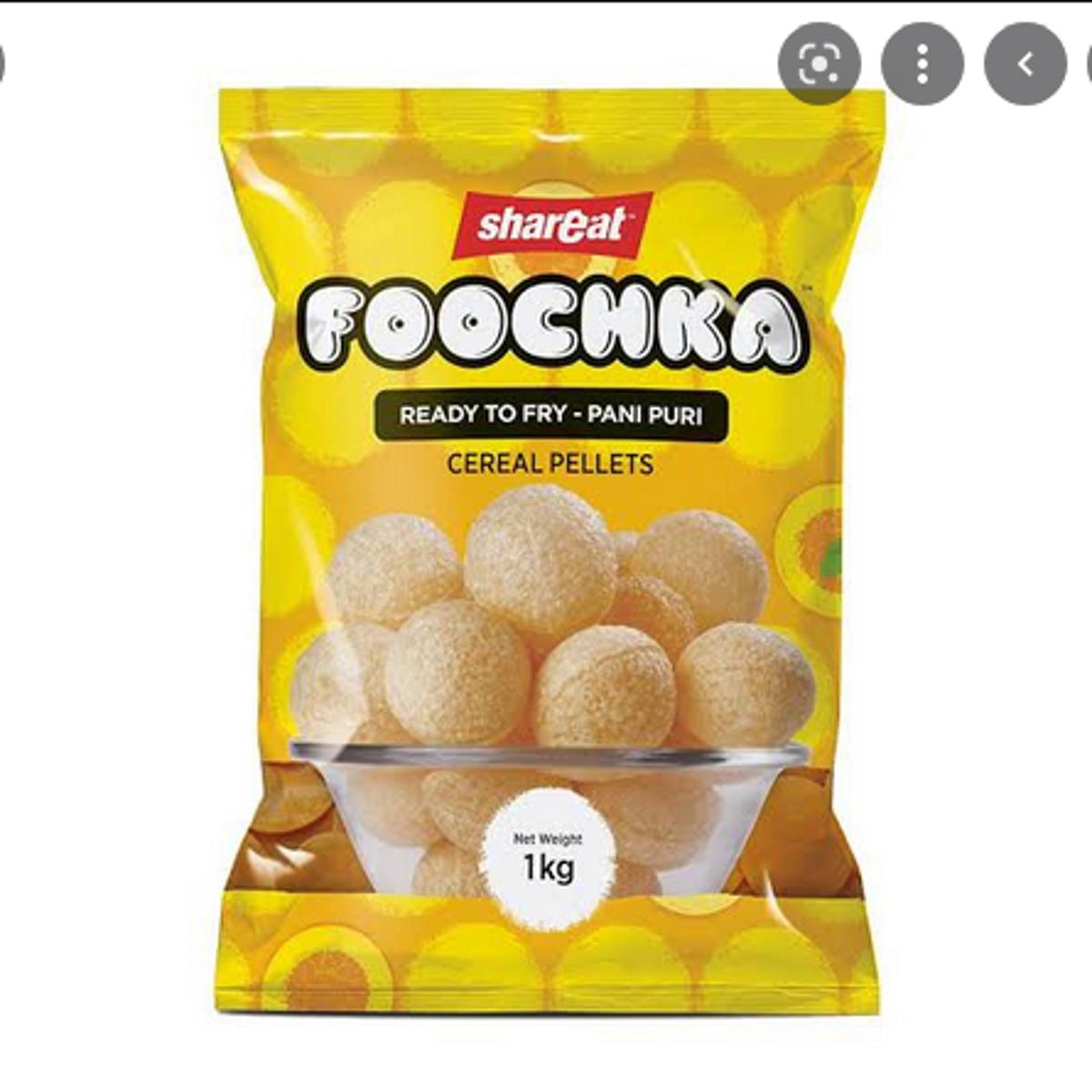 Picture of Shareat FOOCHKA 1kg Ready To Fry-Pani Puri/Fuska