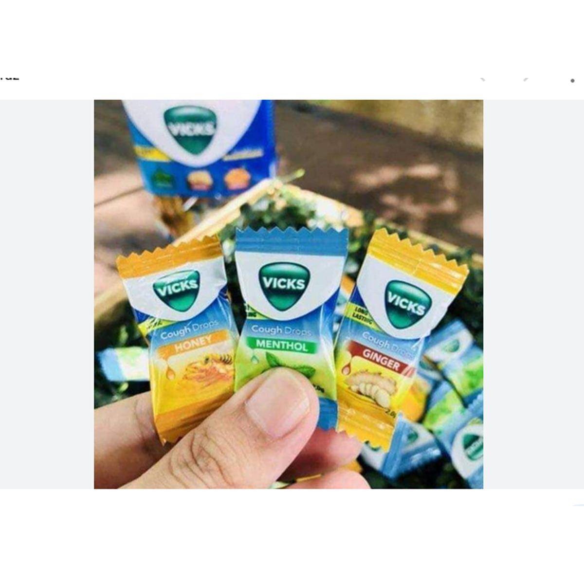 Picture of Vicks Cough Drops Chocolate - 125 Pcs Pack Indian