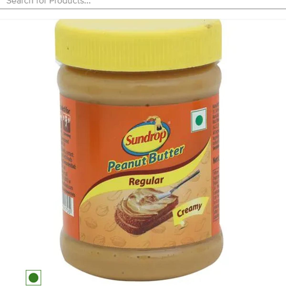 Picture of Sundrop Peanut Butter - Creamy, Rich In Protein, Spreads, 200gm