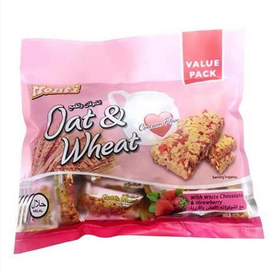 Picture of Monti Oat And Wheat White Chocolate And Strawberry Biscuits 400g